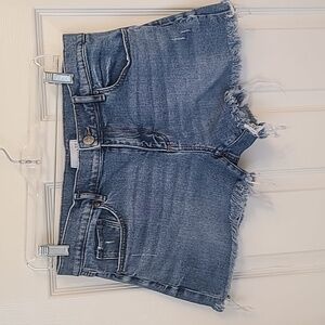 Loft cut off denim shorts size 29/8